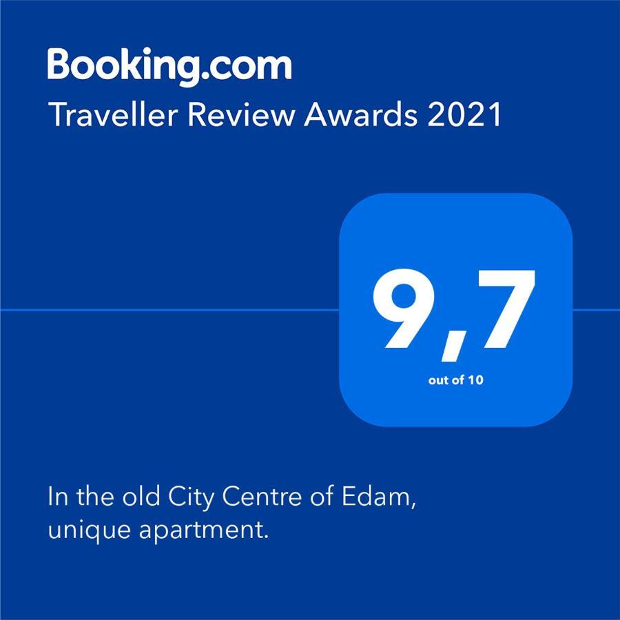 In The Old City Centre Of Edam, Unique Apartment. المظهر الخارجي الصورة